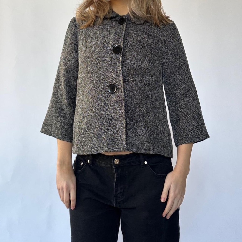 Vintage Jacket Boxy Medium Notations - image 1